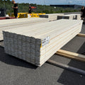 Paket Ytterpanel Enkelfas Halvspont 22x120mm, 225st 3.60m Grundmålad Vit 