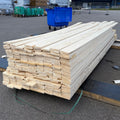 Paket Finsågade Brädor 22x120mm, 233st 3,0–4,80m (Andra sortering)