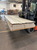 Pall Kakellist 15x55 vitmålad - 2.40m - 192 st