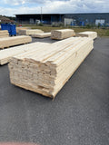 Parti Finsågade Brädor 22x120 mm – 4,20–5,40 m (Andra sortering)