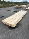 Paket Finsågade Brädor 21x170mm, 52st 4,20m- Obehandlade