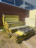 Parti PIR-isolering 2400x590mm ca 70 skivor