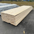 Parti Finsågade Brädor 22x120 mm – 3.60–4.80 m (Andra sortering)