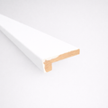 Klackfoder Vitmålad 21x56mm- 4,4m