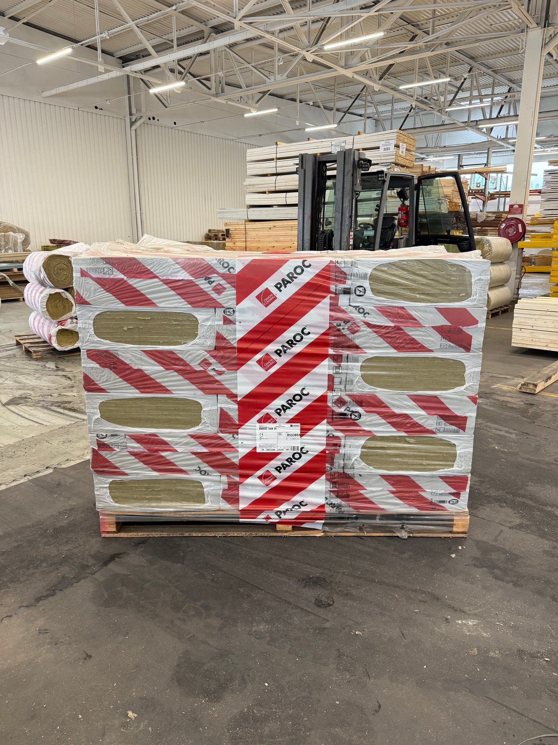 Paroc SSB 2t Stegljudsskiva 20mm – 129,6 m²/paket