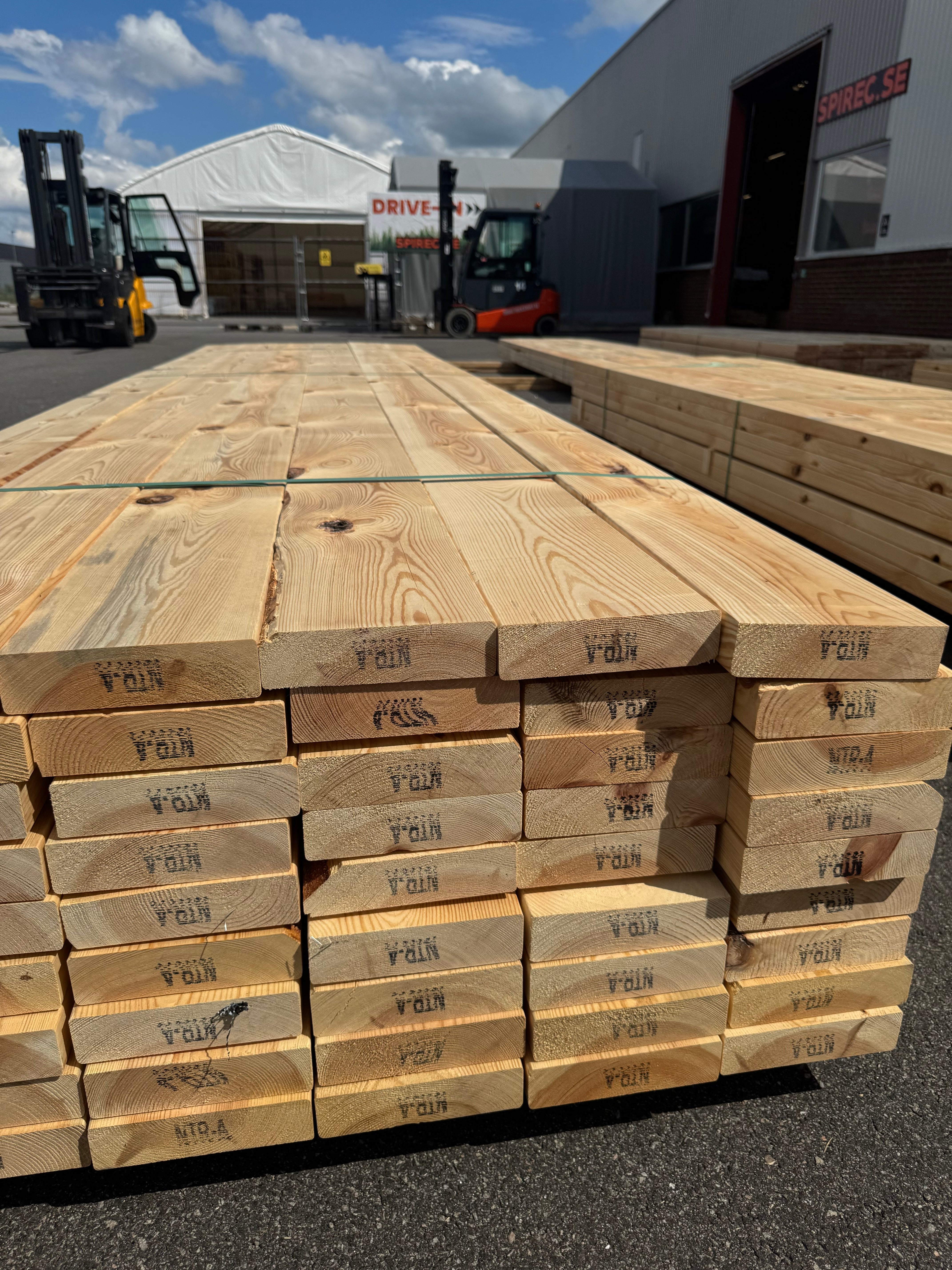 Paket Reglar 45x170 – 54 st (4,20 m, furu)