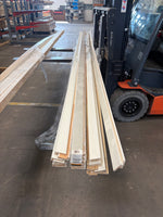 Parti Klackfoder Vitmålad 21x56mm- 4,4m - 28 st