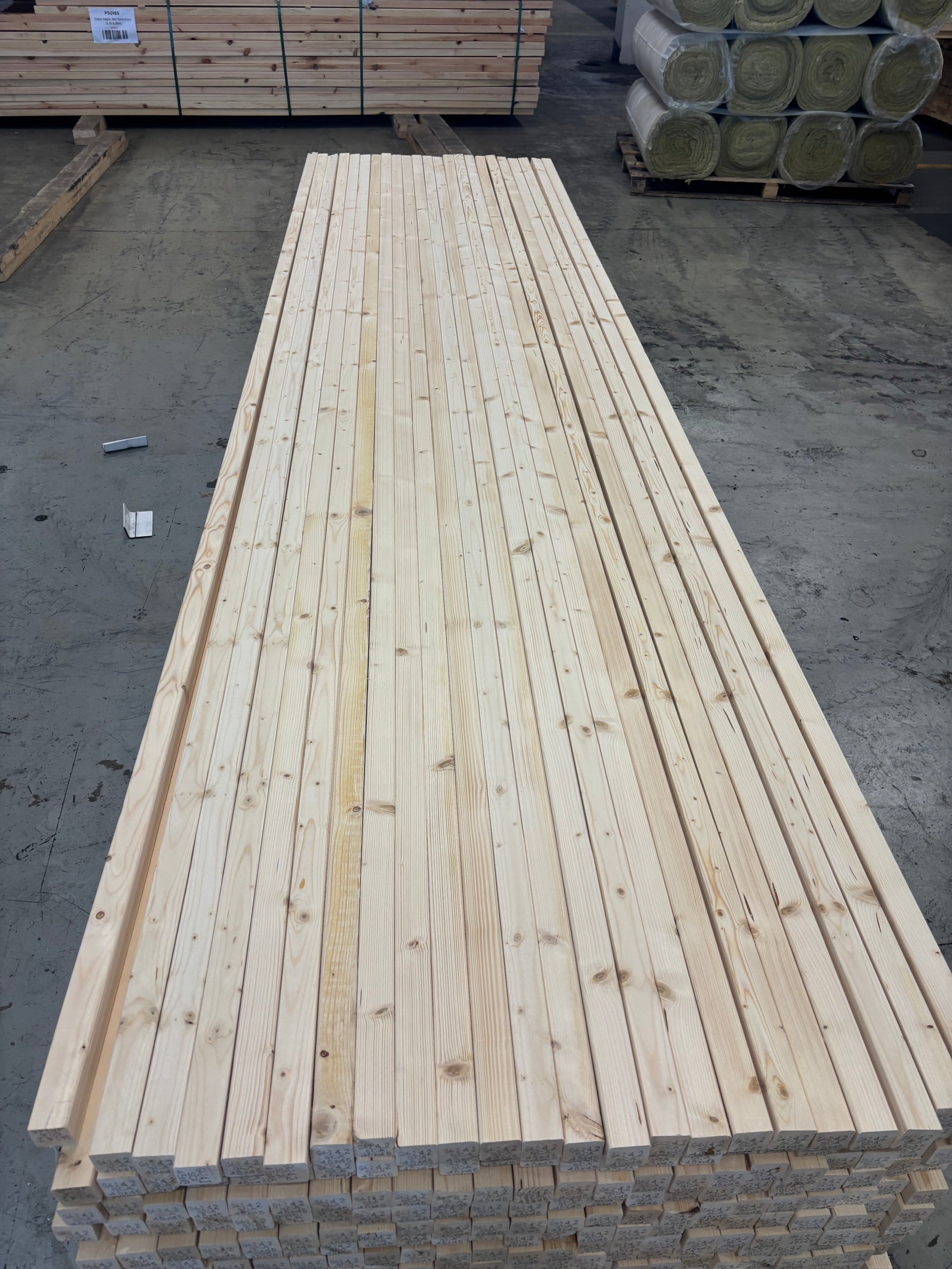 Paket Felhyvlade Reglar 45x45mm 4,20m 276st