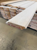 Paket Ytterpanel Dubbelfas Halvspont 22x120mm, 101st 4,50m Grundmålad