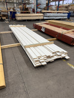 Paket Ytterpanel Dubbelfas Fals 22x120mm 4,50m – 53 st Vit
