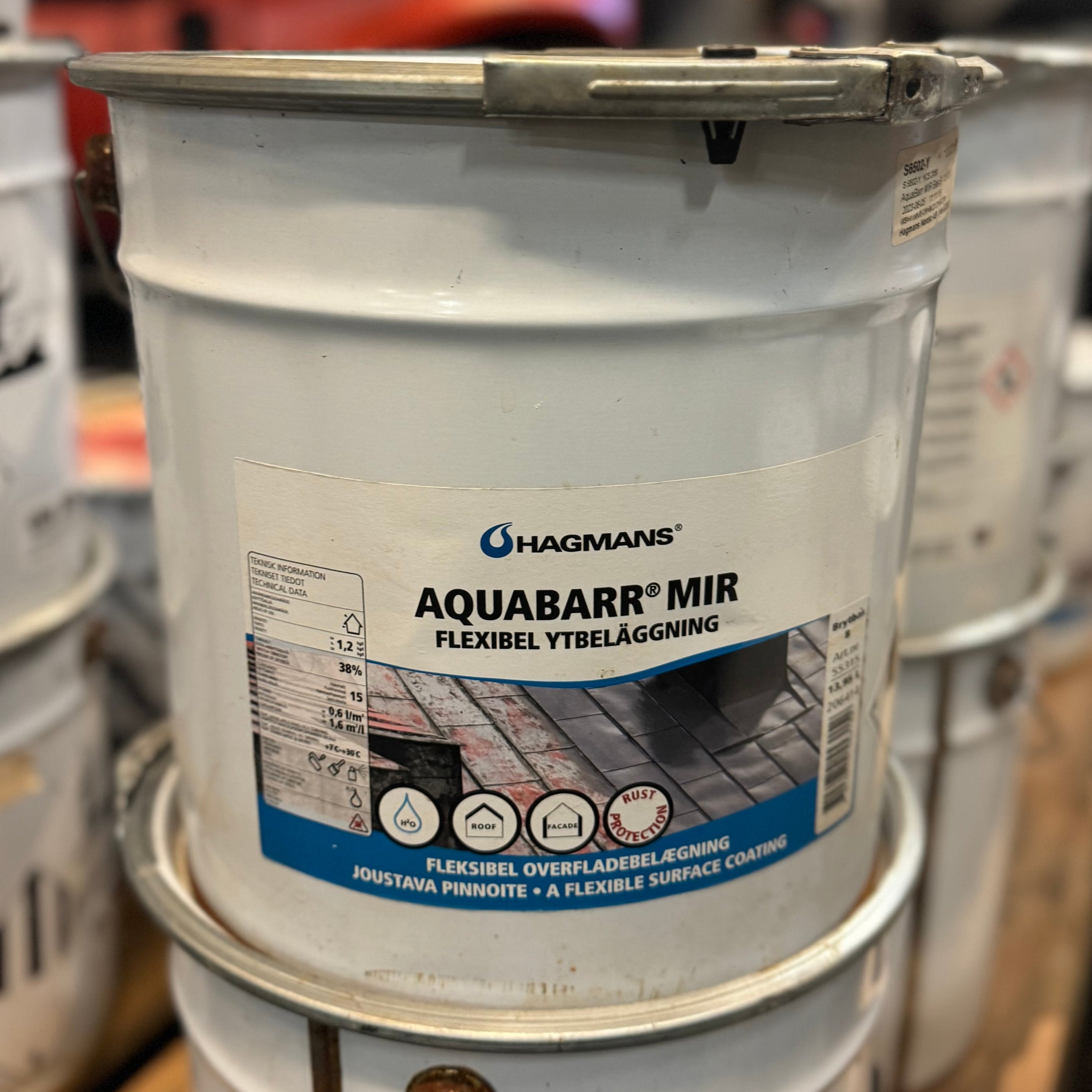 Hagmans Aquabarr Mir 13,95 L Grå