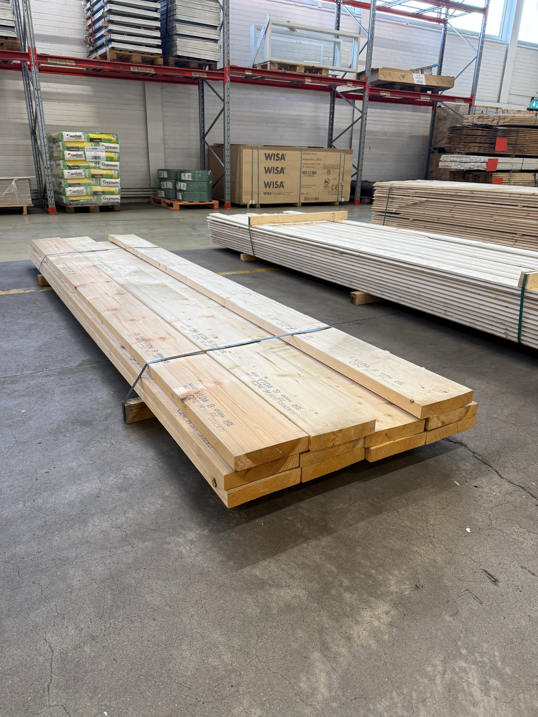 Paket Reglar 45x220mm, 11st 3,60m (C24)