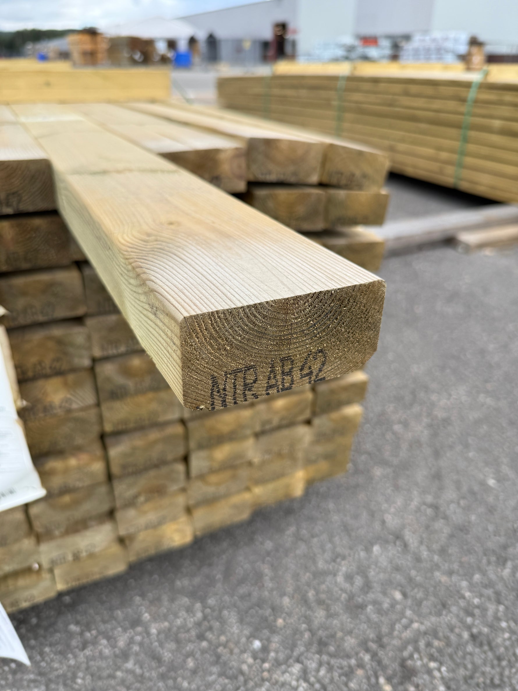 Paket Tryckimpregnerade Reglar 45×95mm, 110 st 4,20 m (C14)