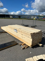 Paket Finsågade Brädor 22x170mm, 200st 3,00–5,40m (Andra sortering)