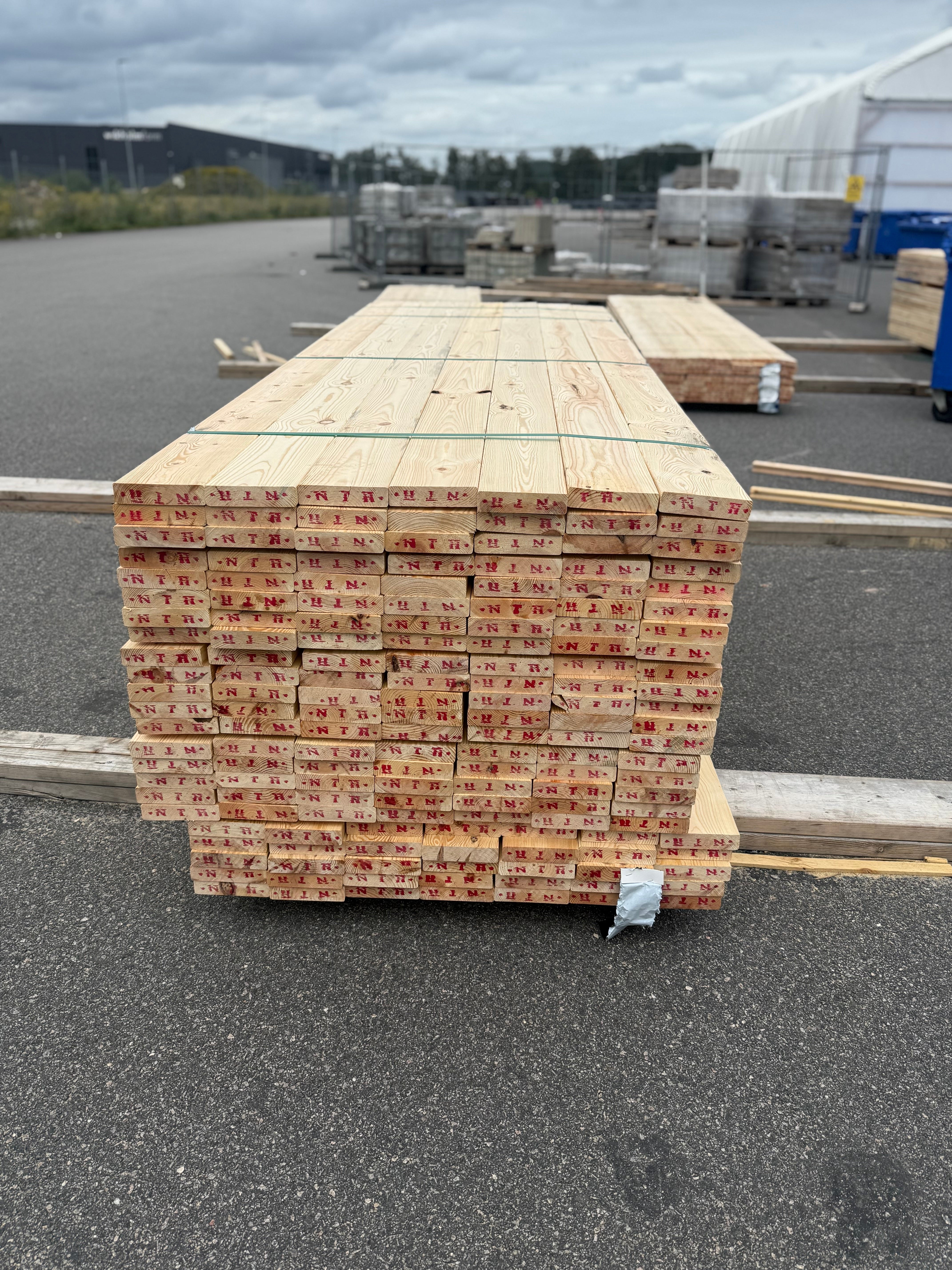 Paket Trall 34x145mm Furu 161st (obehandlad)
