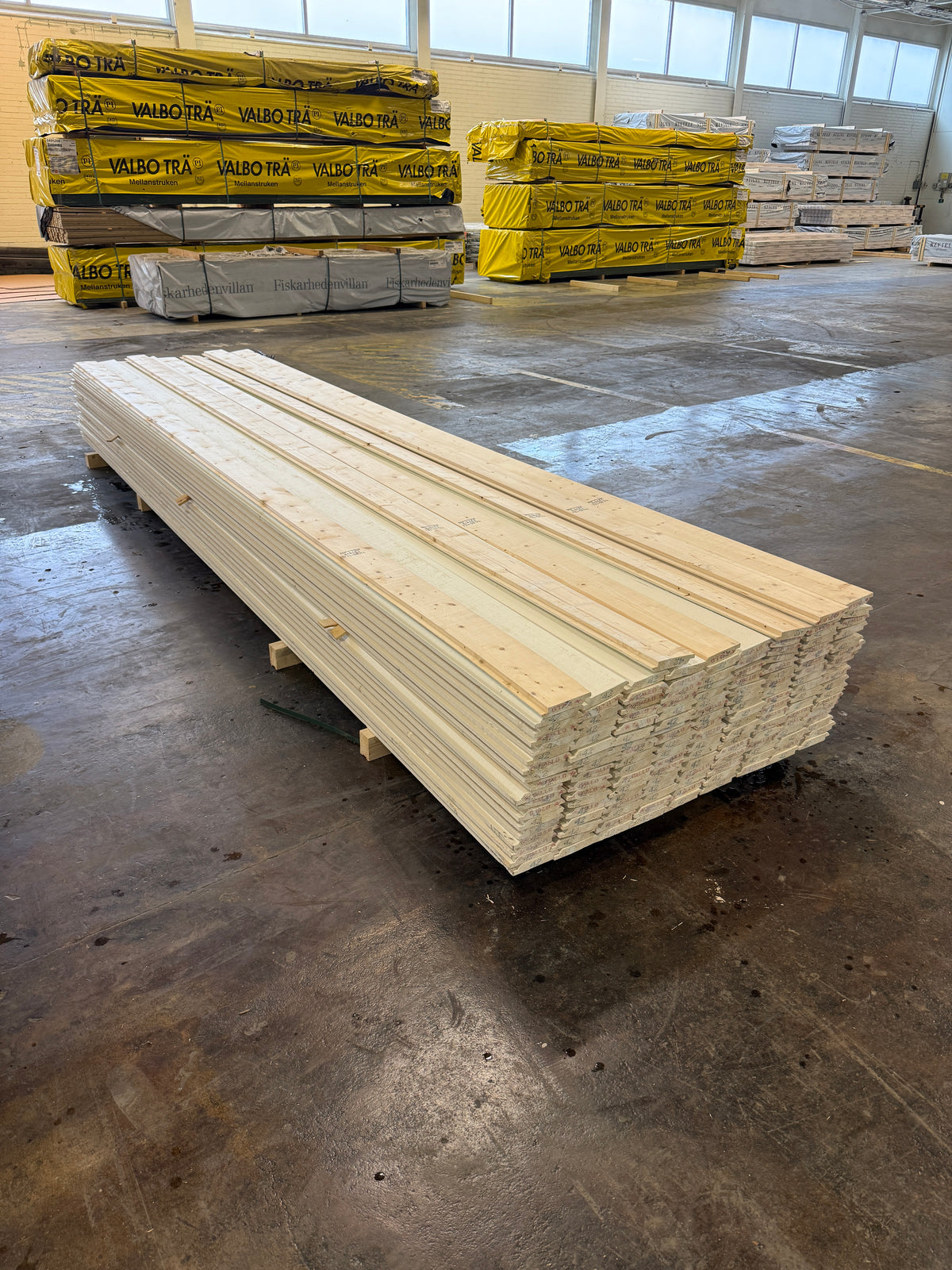 Paket Dubbelfas Halvspont 22x120mm 4.20m 155st Mellanstruken