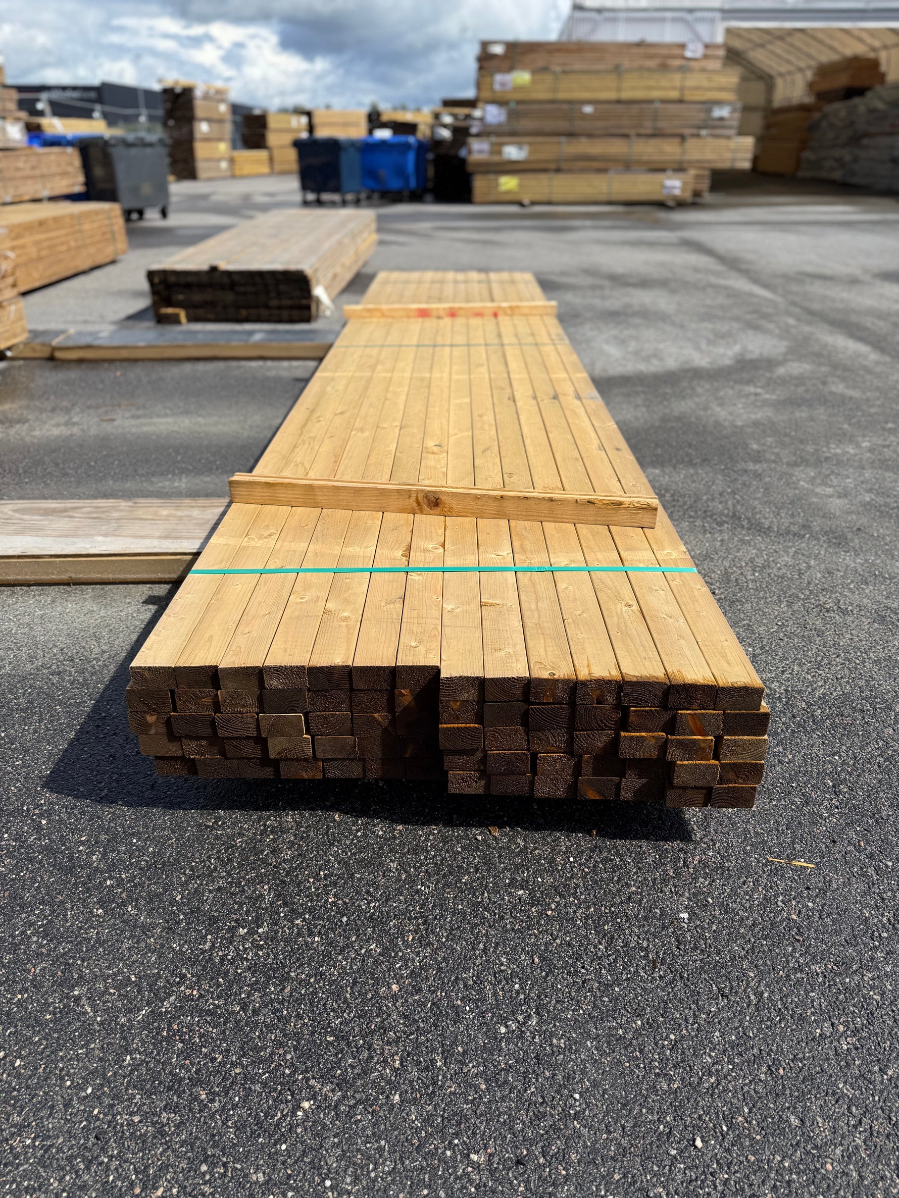 Paket Tryckimpregnerade Reglar 44x70mm 70st 4,80m