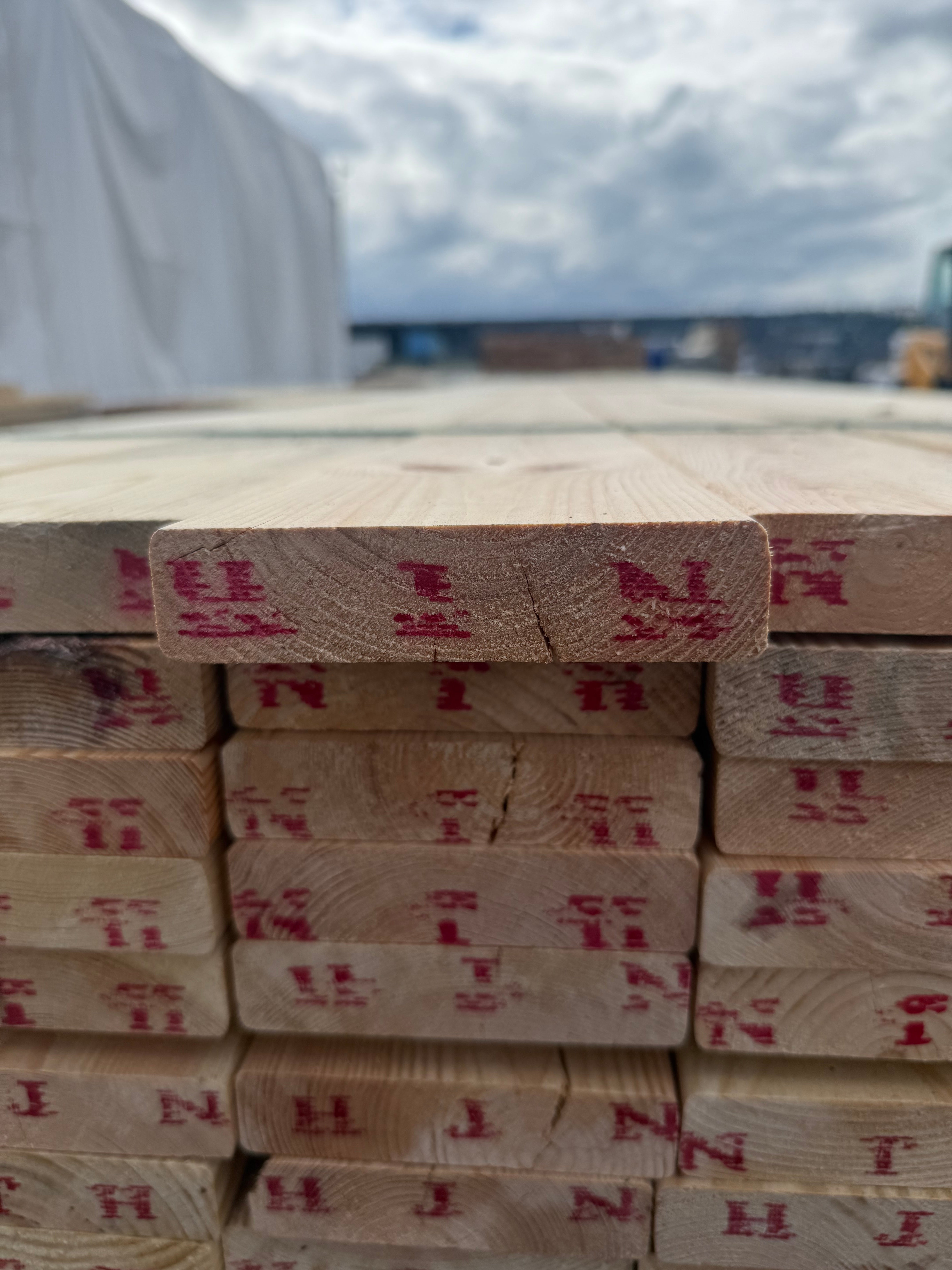 Paket Obehandlad Trall 28x120mm Furu