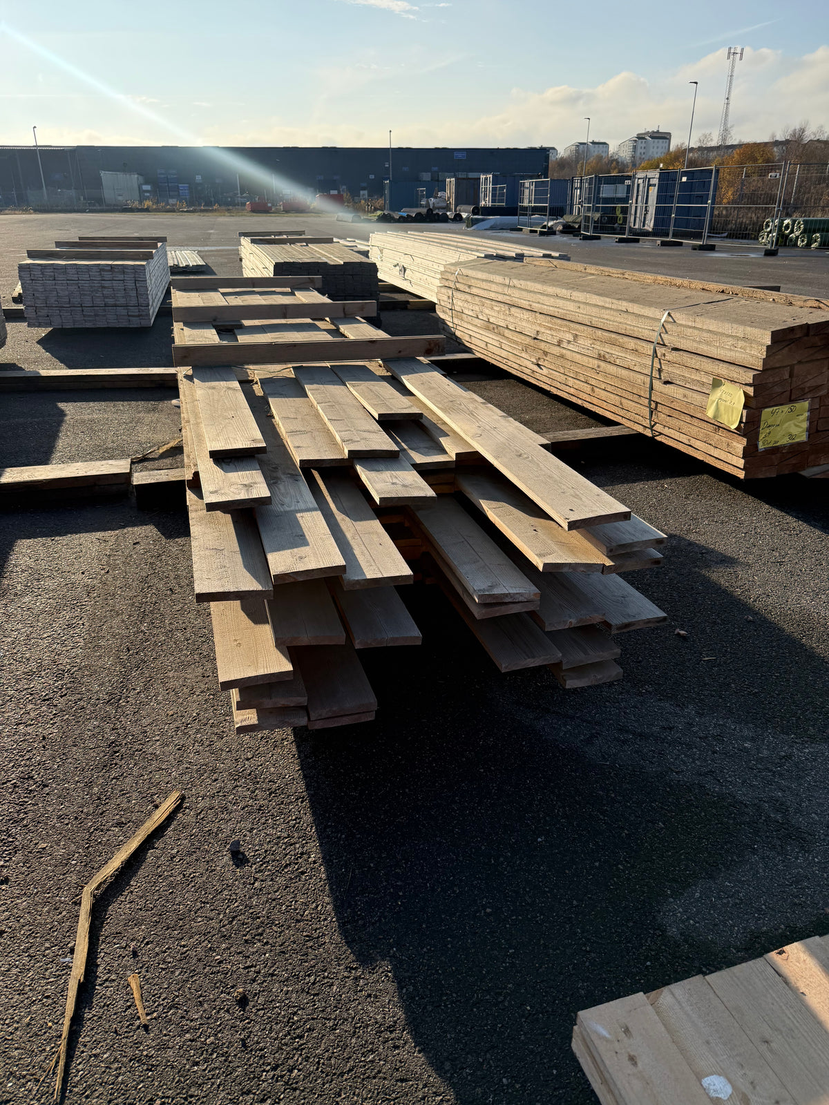 Paket Finsågad Panel 21x145mm – 136 st (Gran, 3,0–5,40 m, väderbitet)