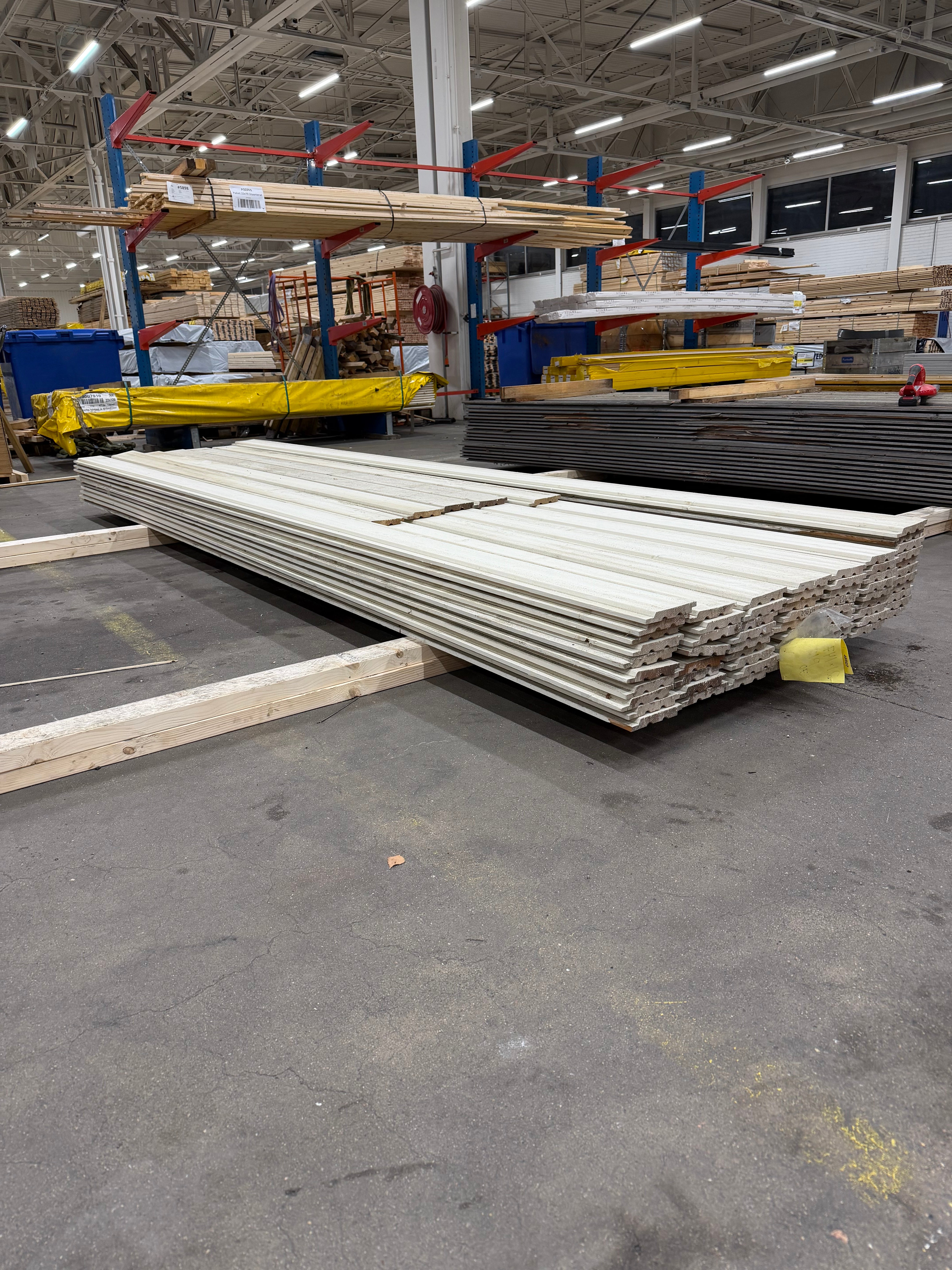 Paket Ytterpanel Falsad Enkelfas 21x147 mm – 70 st Vit