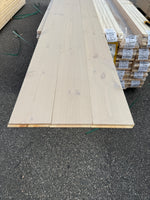 Parti Massivt Furugolv Borstad Ljusgrå Ekonomi 25x160 mm – 51,92 m²