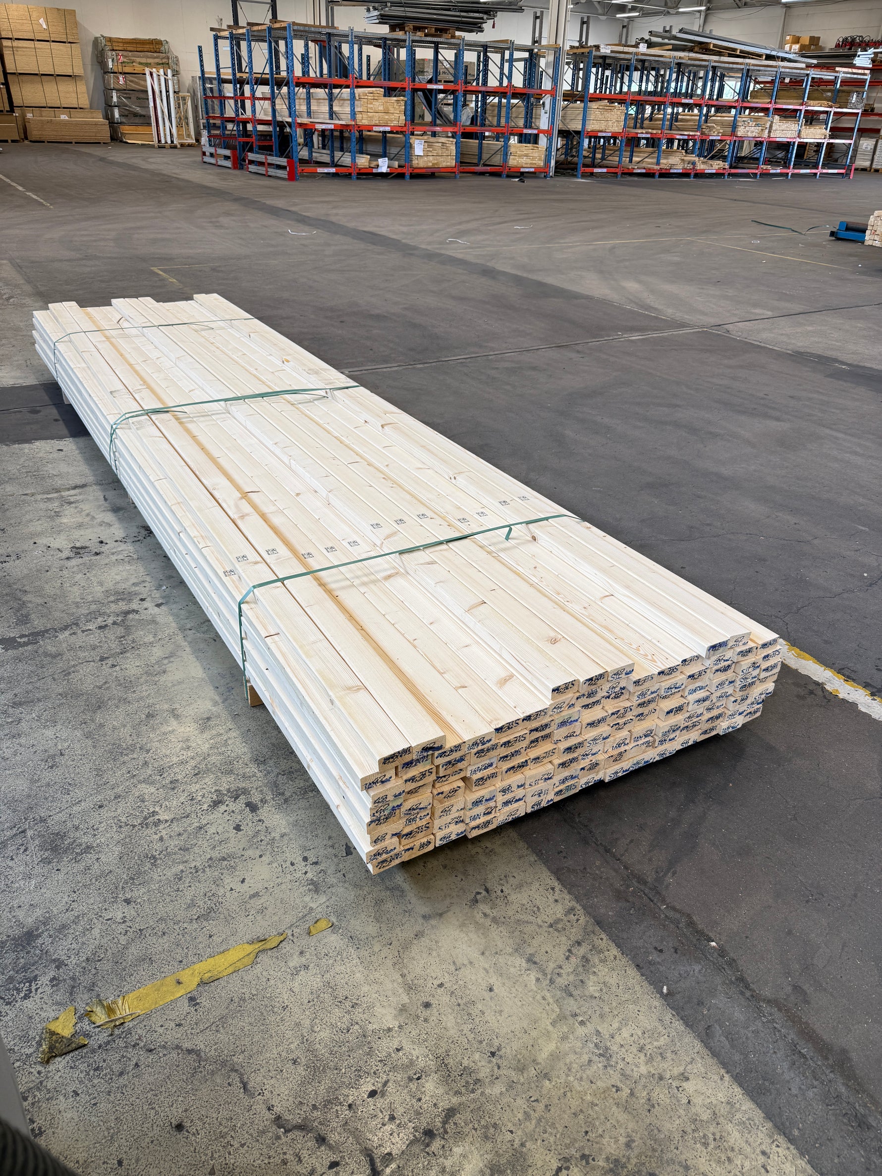Paket Hyvlade Reglar 34x70mm Gran, 112st 4,20m