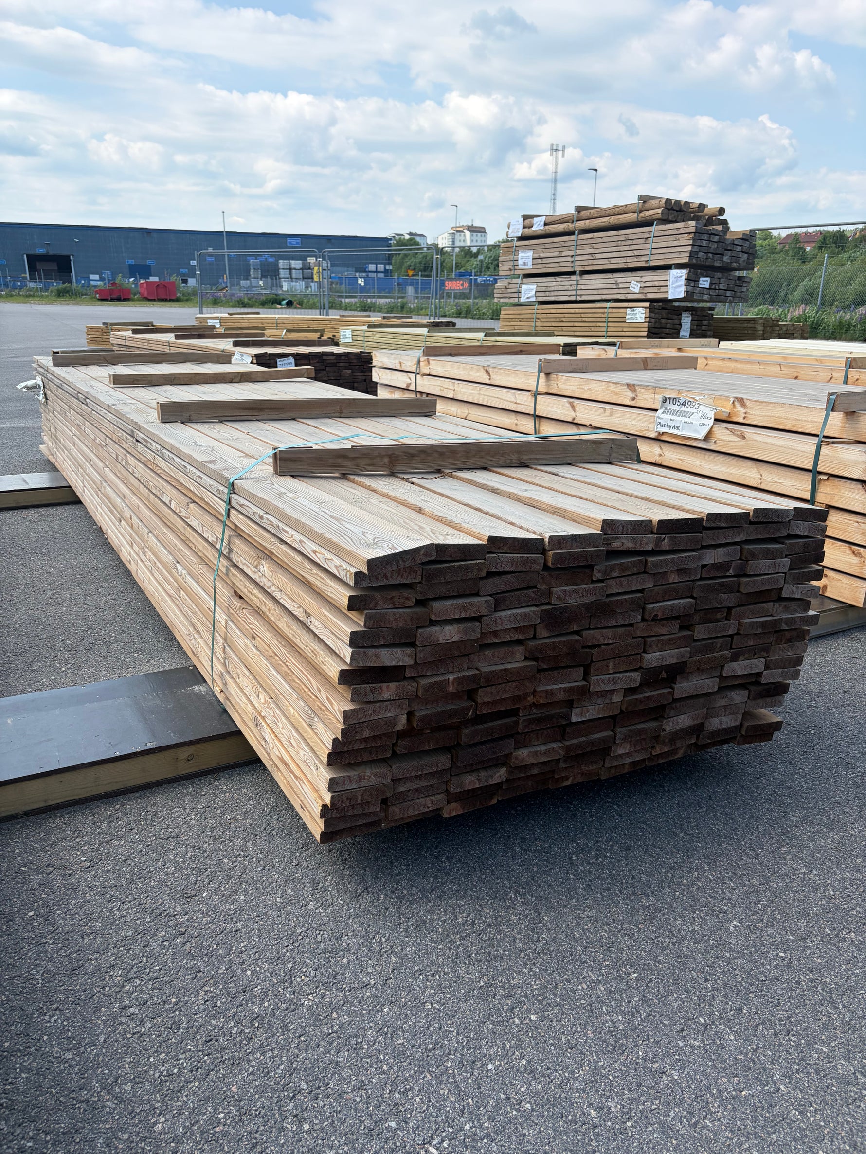 Paket Tryckimpregnerad Trall 28x120mm, 152st 4,80m (Brunimpregnerad)