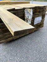 Paket Tryckimpregnerad Rillad Trall 28×120 mm, 153 st 4,80 m