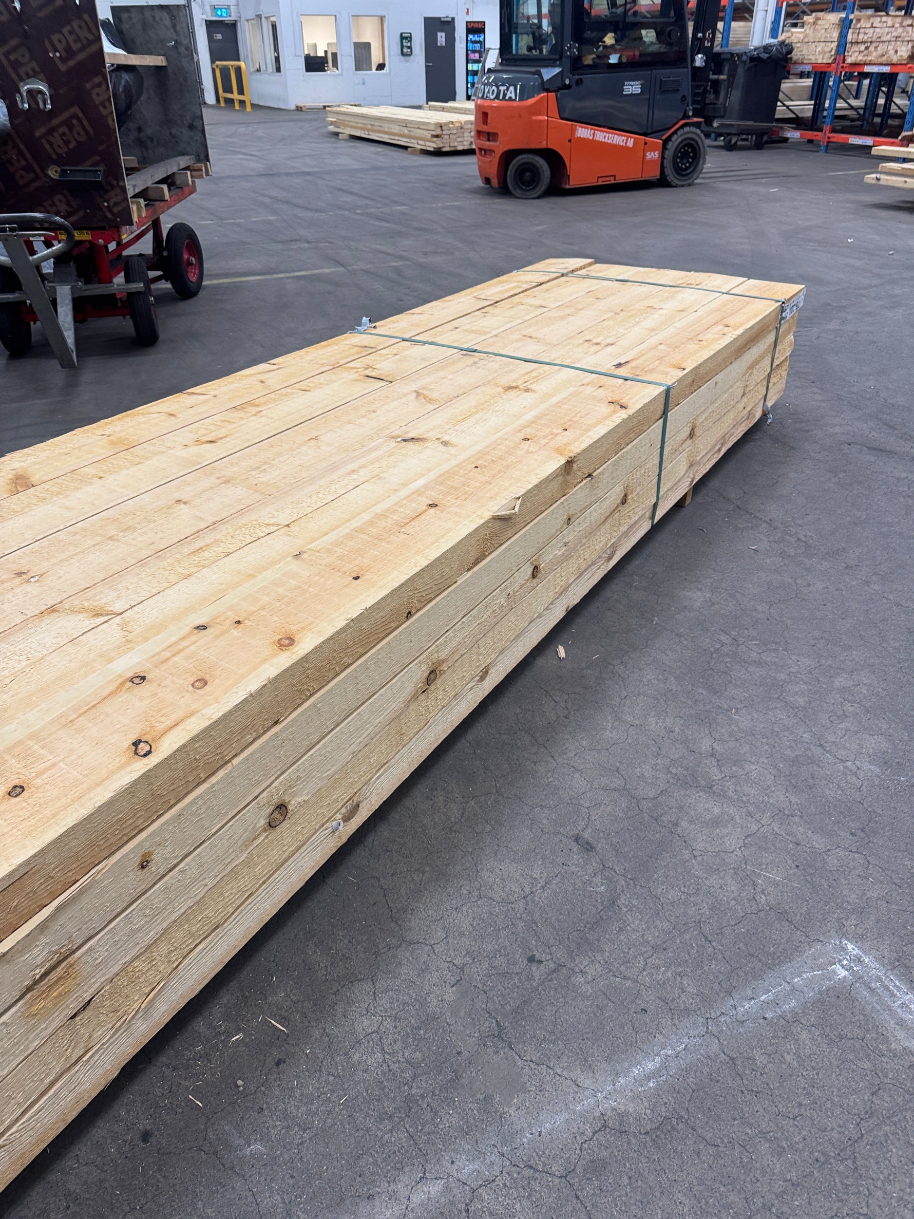 Paket Ohyvlade Reglar 50x147mm (3.60-5.40m) 56st- Furu