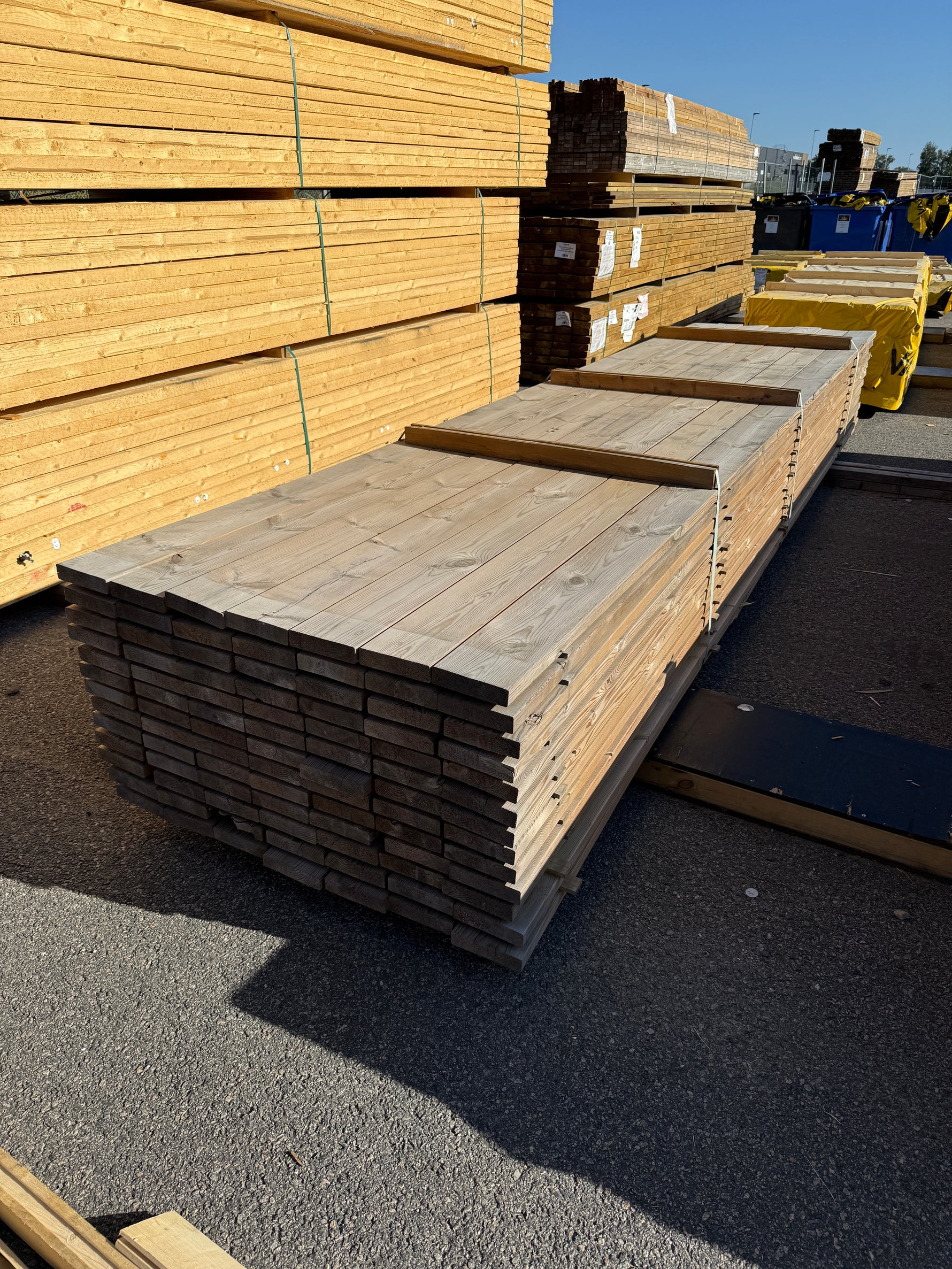 Paket Tryckimpregnerad Trall 34x145mm 4,50m 91st- Furu