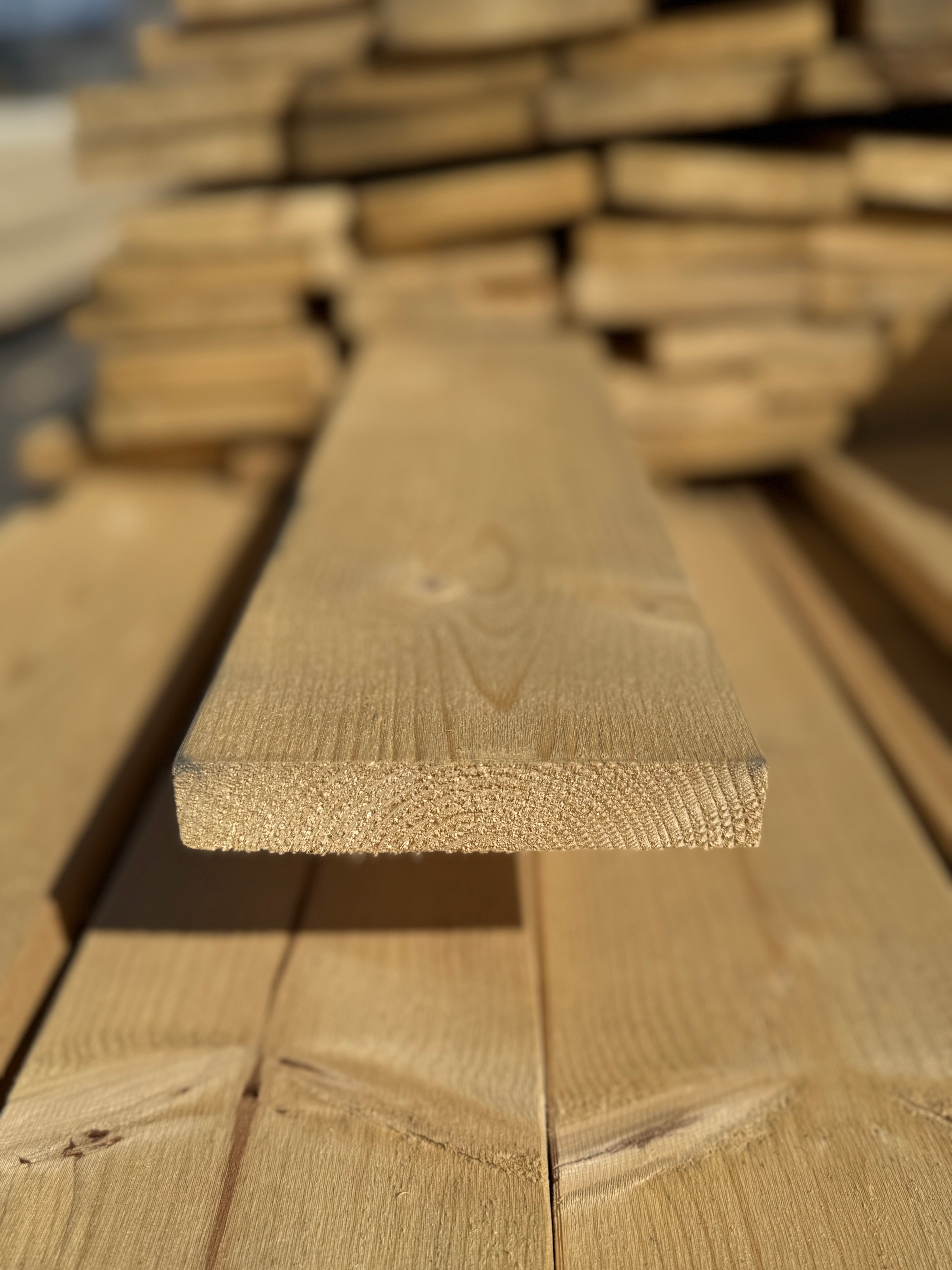 Paket Finsågad Panel 22x120mm 114st 3.0–3.60m – Andra sortering