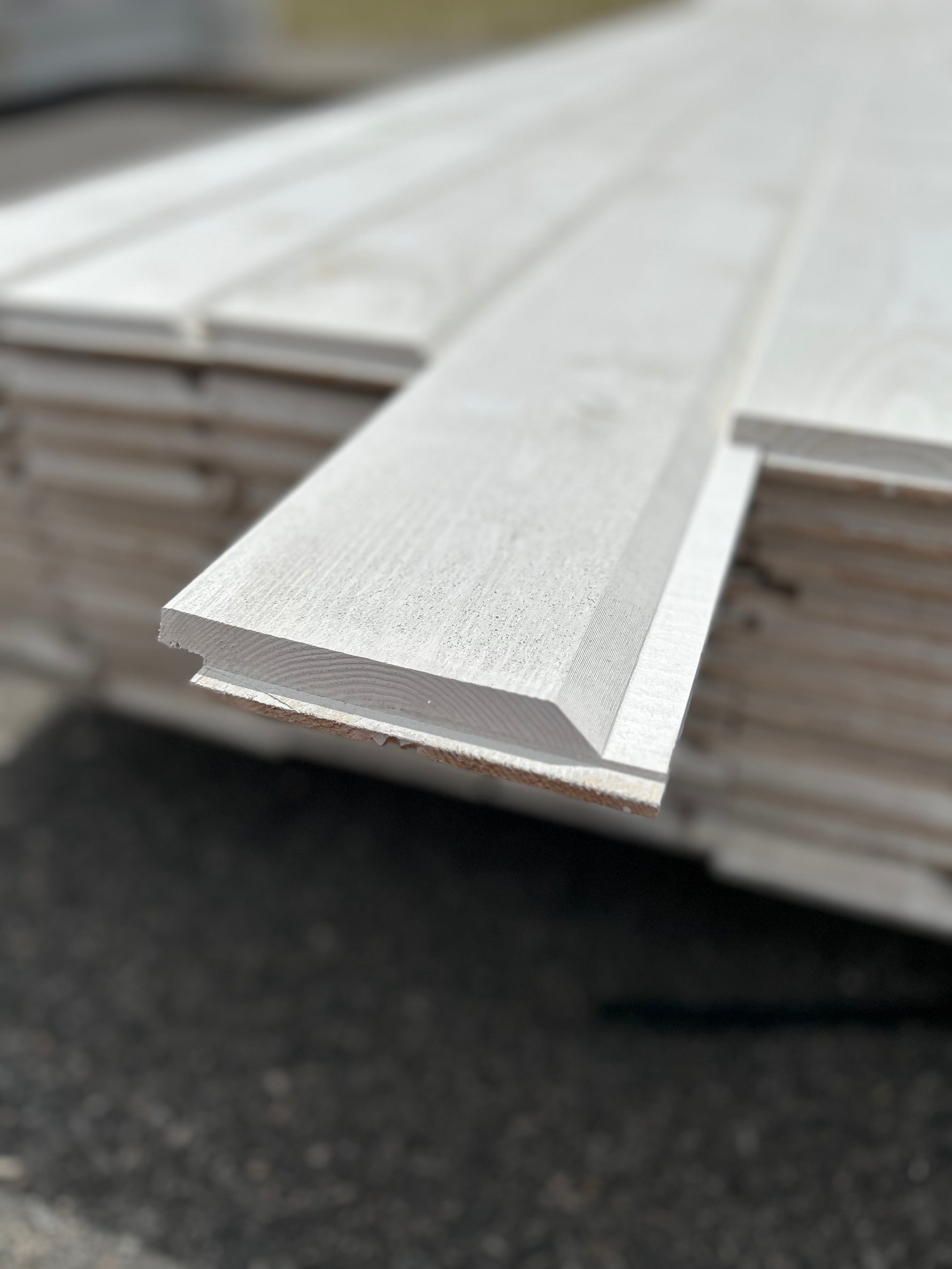Paket Ytterpanel Enkelfasspont 22x145mm 3.60m 88st- Grundmålad