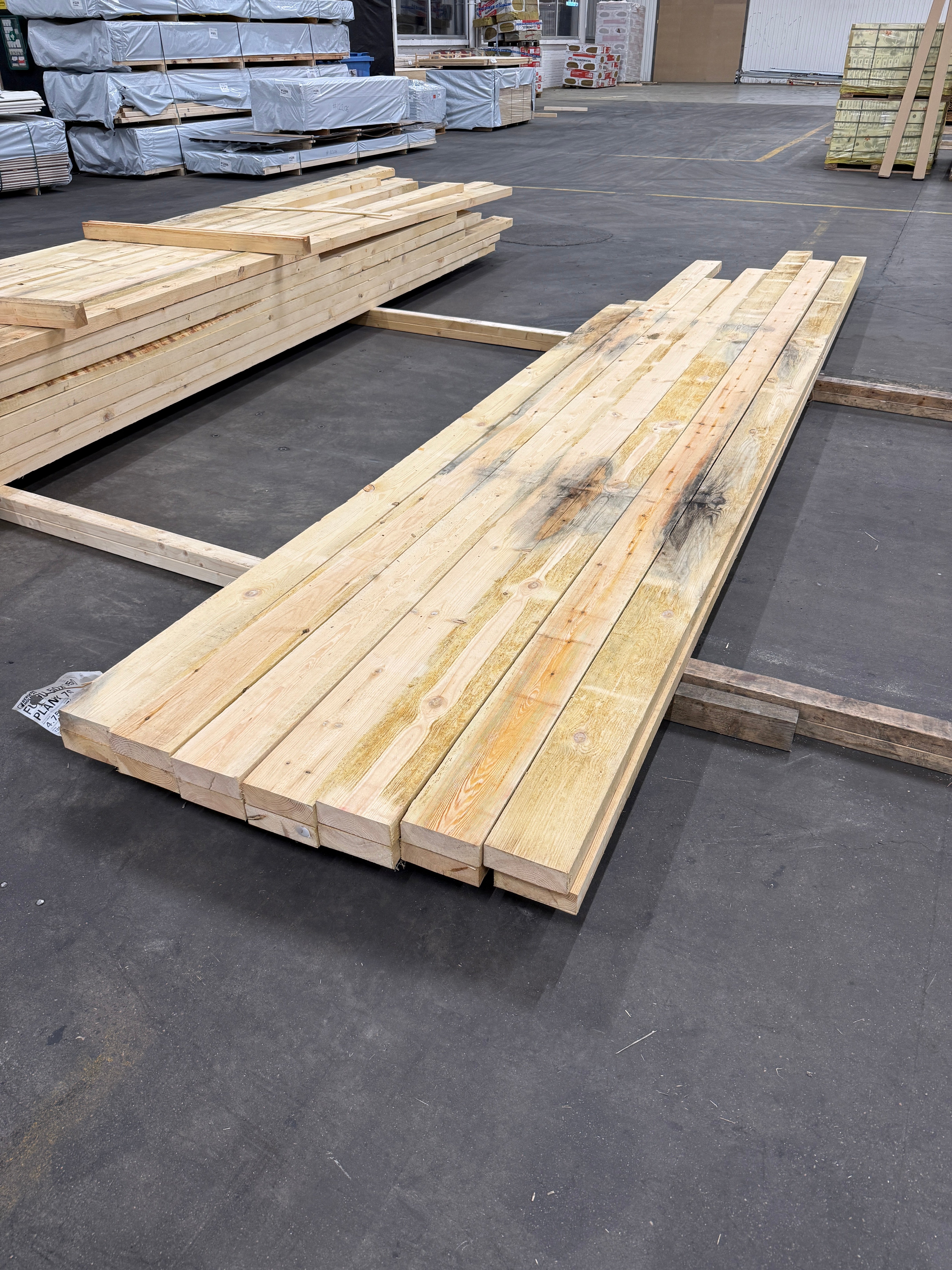 Paket Ohyvlade Reglar 50x147mm (3,60-5,40m) 14st Furu
