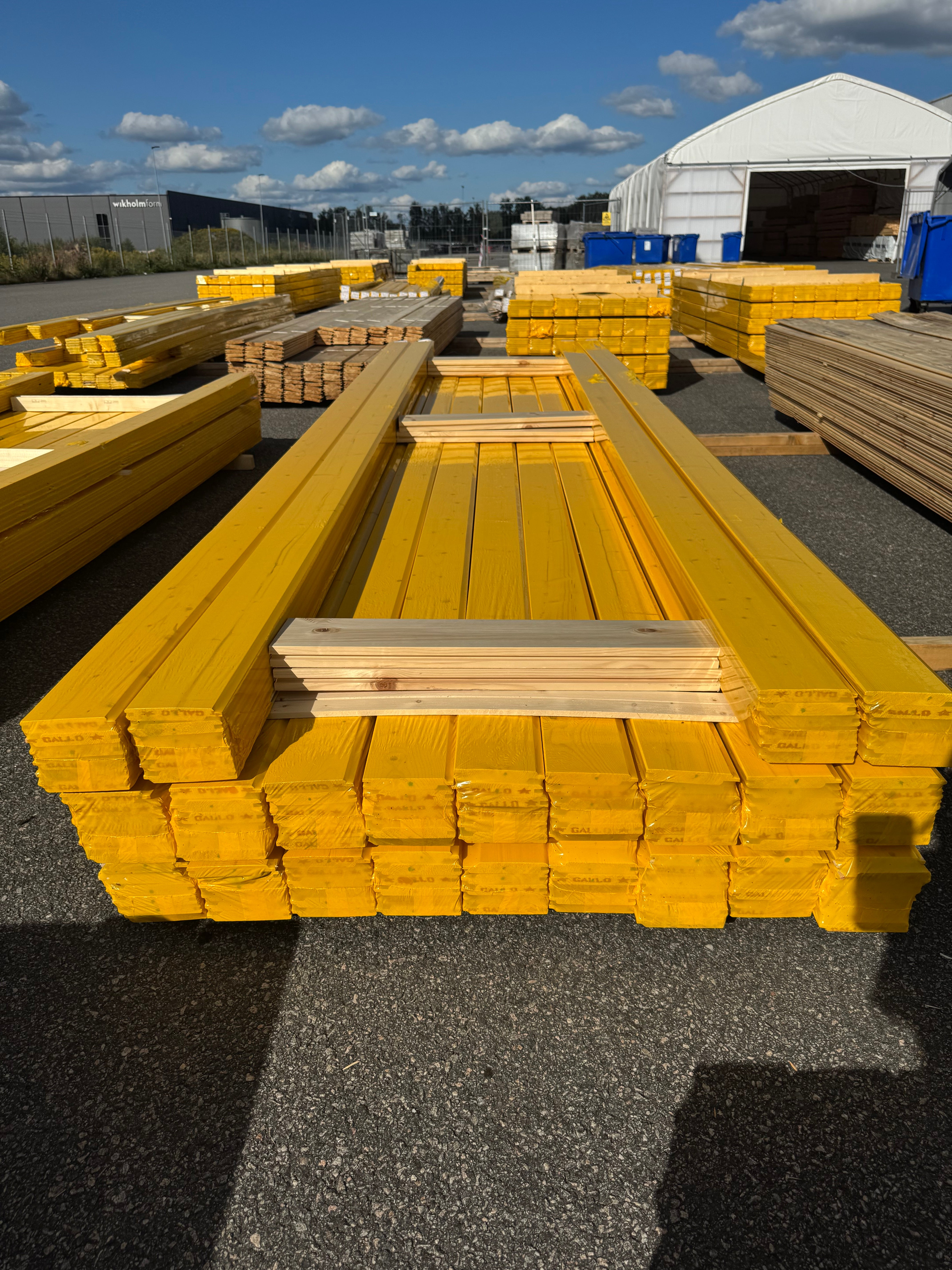 Paket Kombiprofil 18x121 Furu – Sekunda, Obehandlad