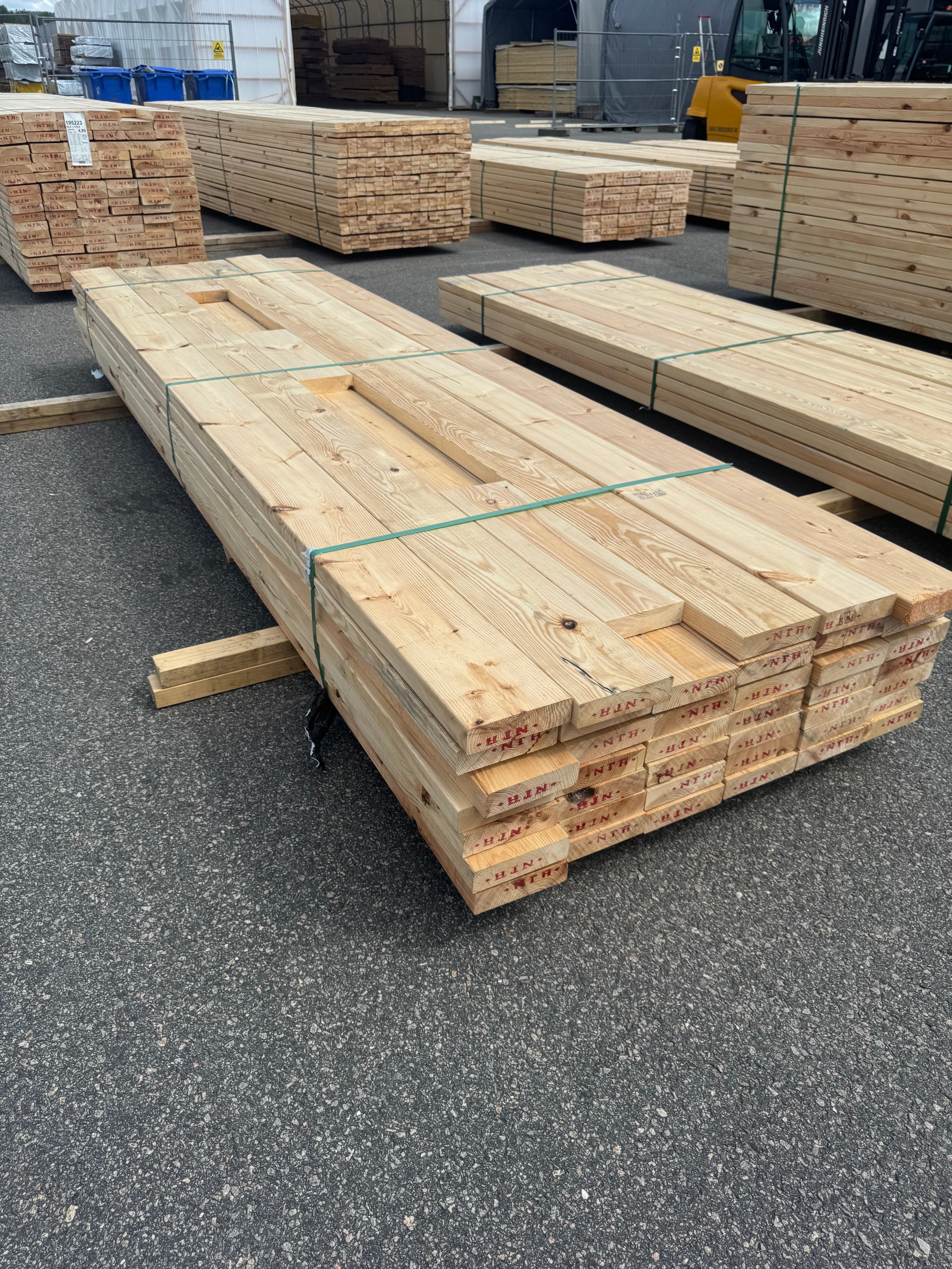 Paket Reglar 45x170 – 41 st (3,60 m, furu)