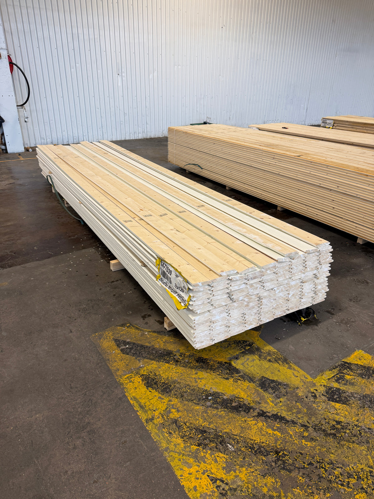 Paket Dubbelfas Halvspont 22x120mm 4.20m 155st Mellanstruken