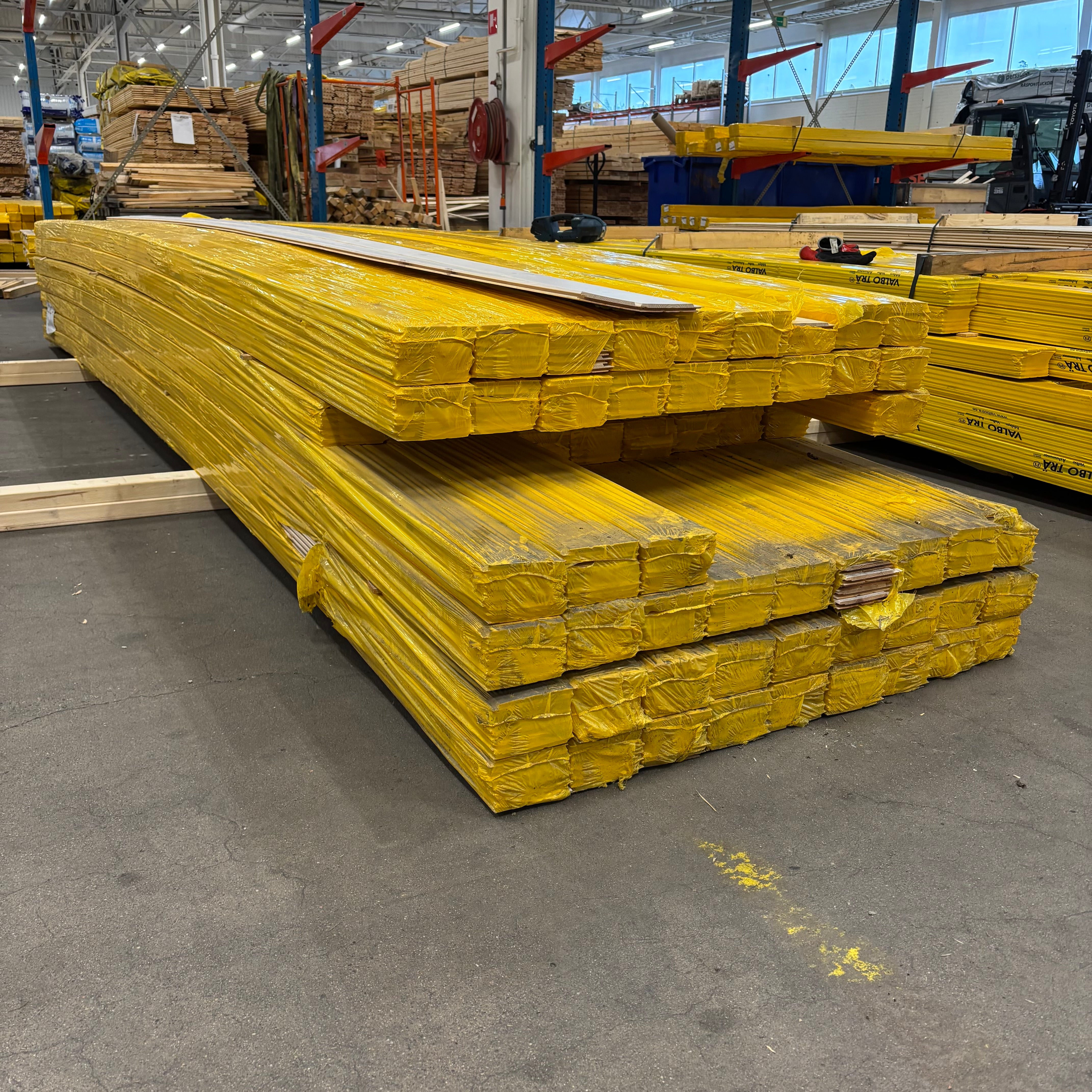 Paket Innerpanel Spårpanel 13x120mm 378st Lasyr