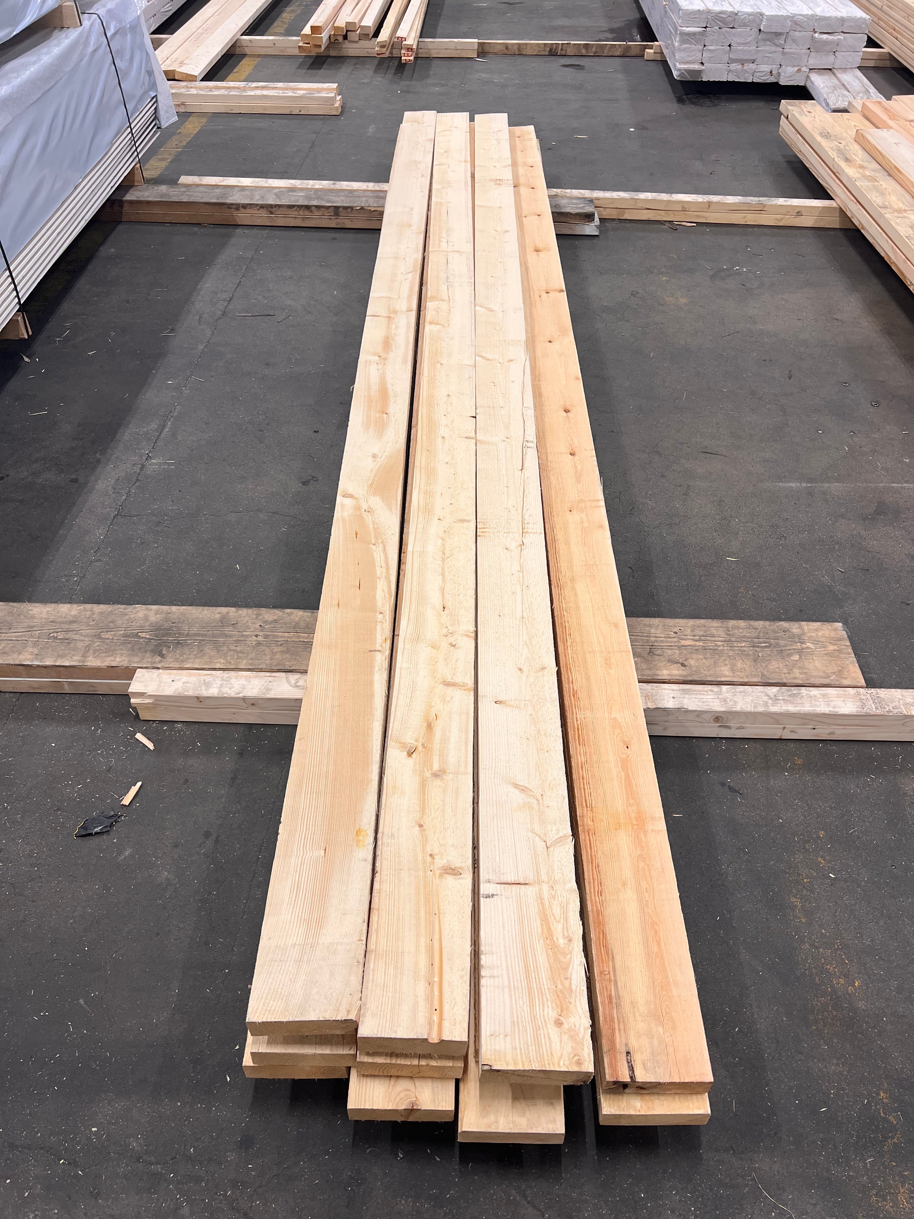 Paket Reglar Ohyvlade 47x150 11 st 4,20m ( böjda, skadade)