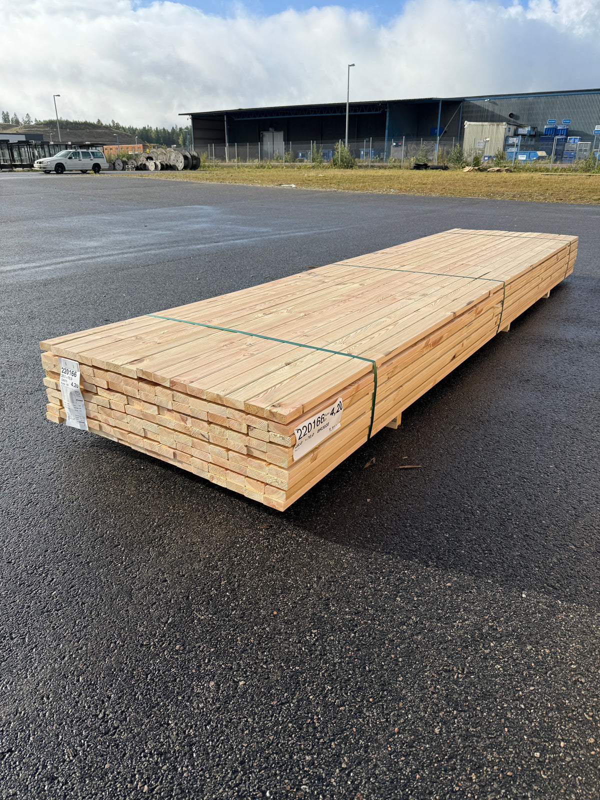 Parti Glespanel 28x70 mm – 4,20 m Furu 135 st
