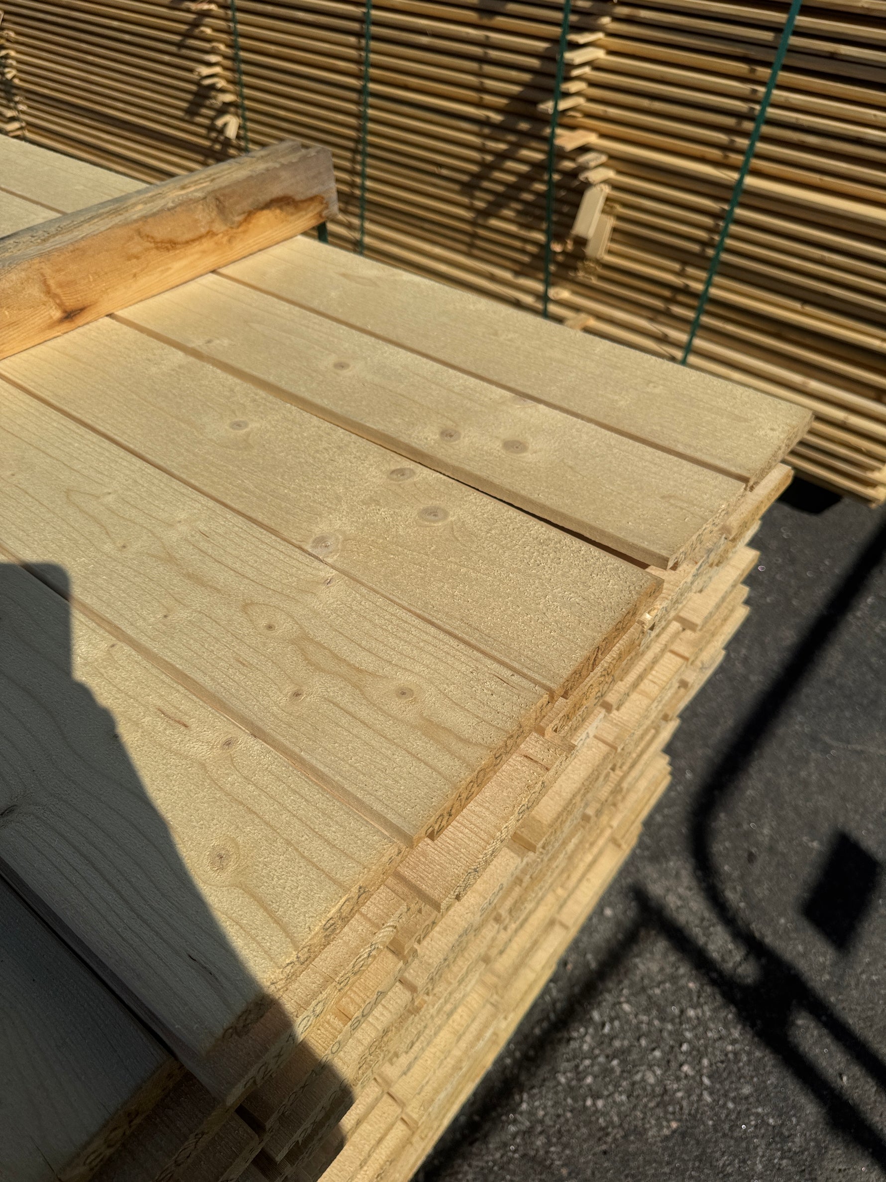 Paket Ytterpanel 22x120mm 4,80m 260st Obehandlad