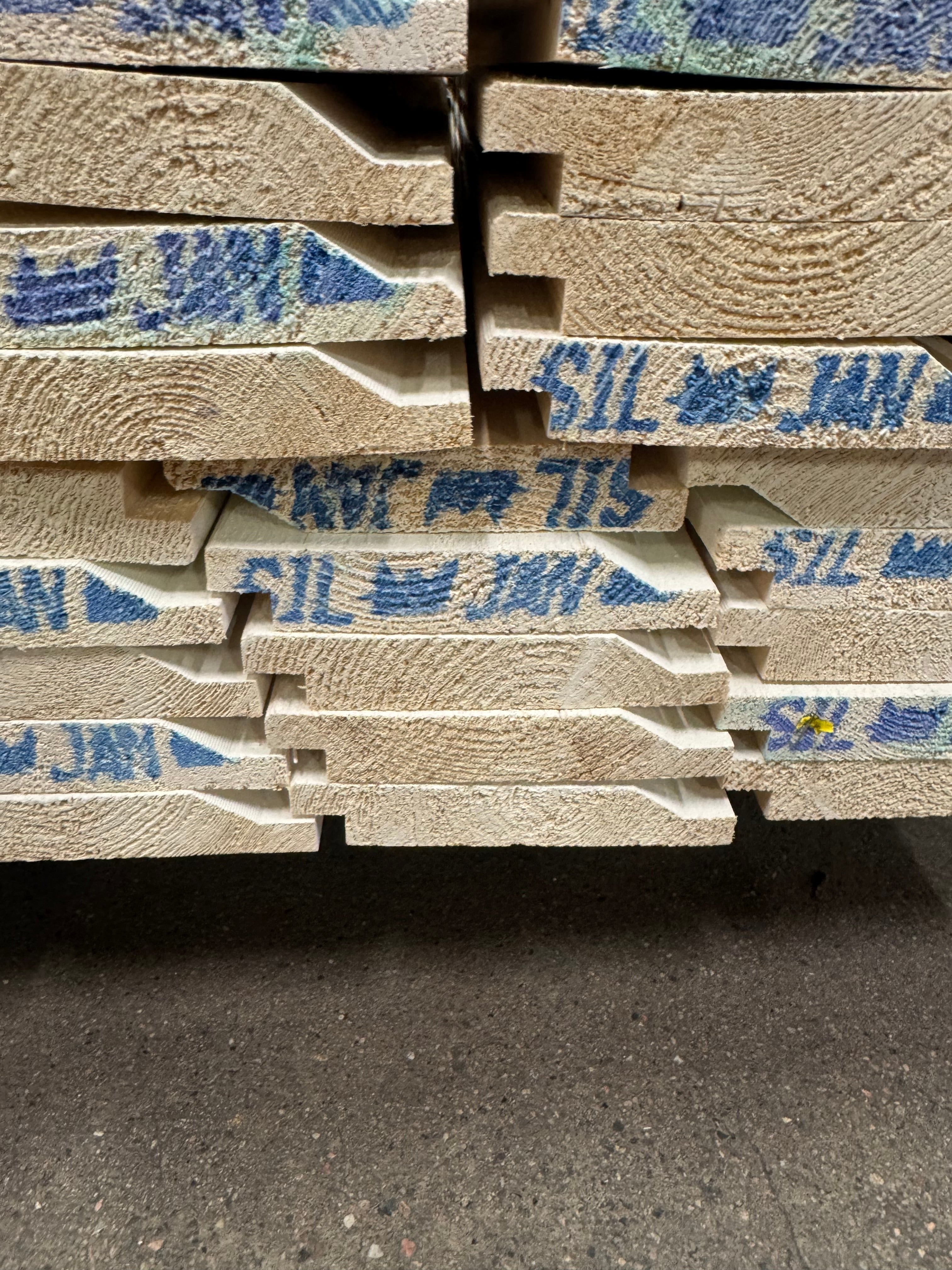 Paket Ytterpanel 22x120mm 75st 4.20m
