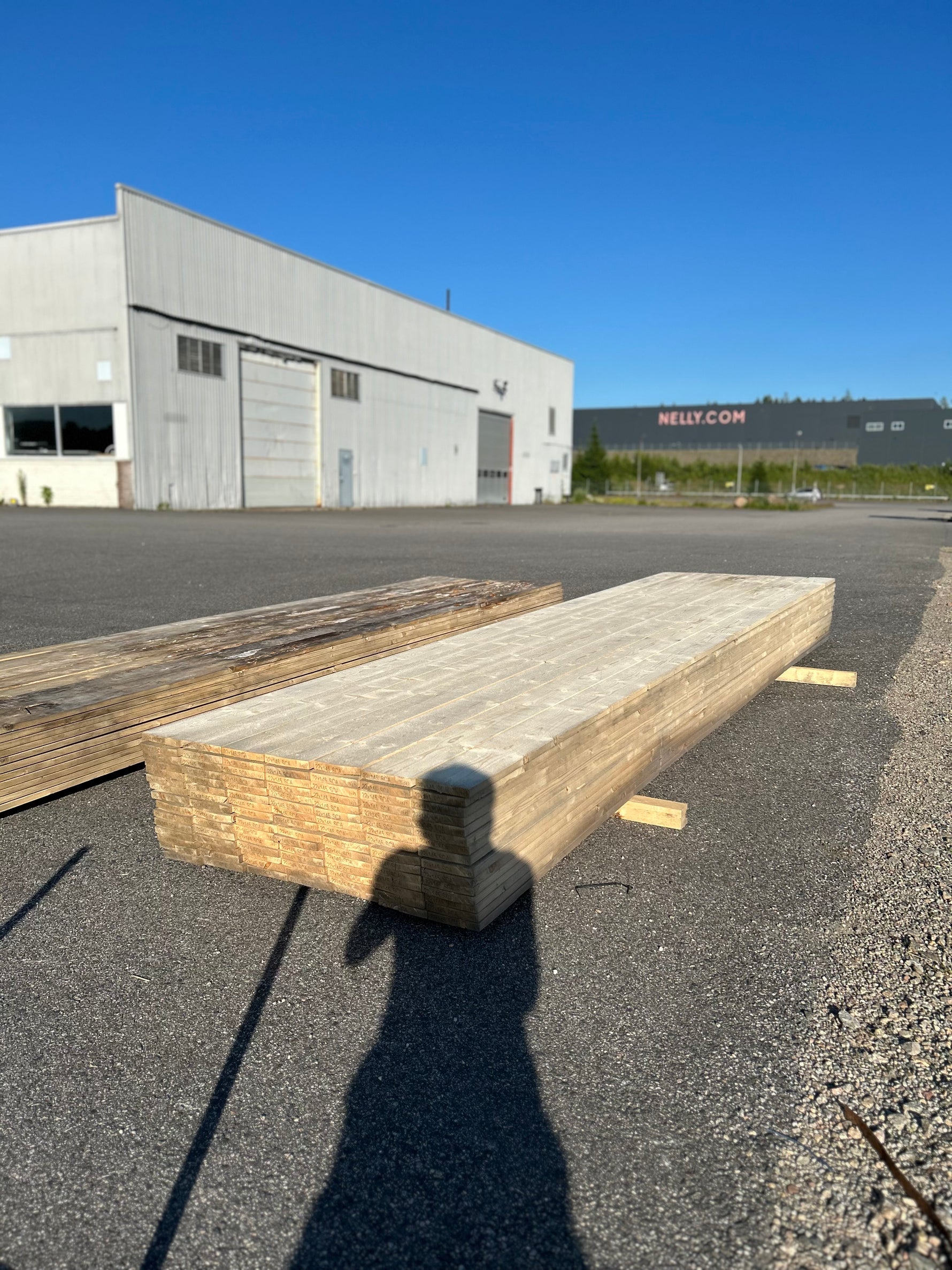 Paket Finsågade Brädor 22x145mm, 105st 4.20m Väderbitet
