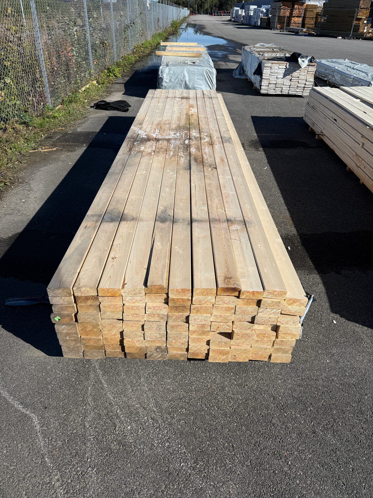Paket Reglar 45x95mm 4,50m 98st (Fuktskadade)