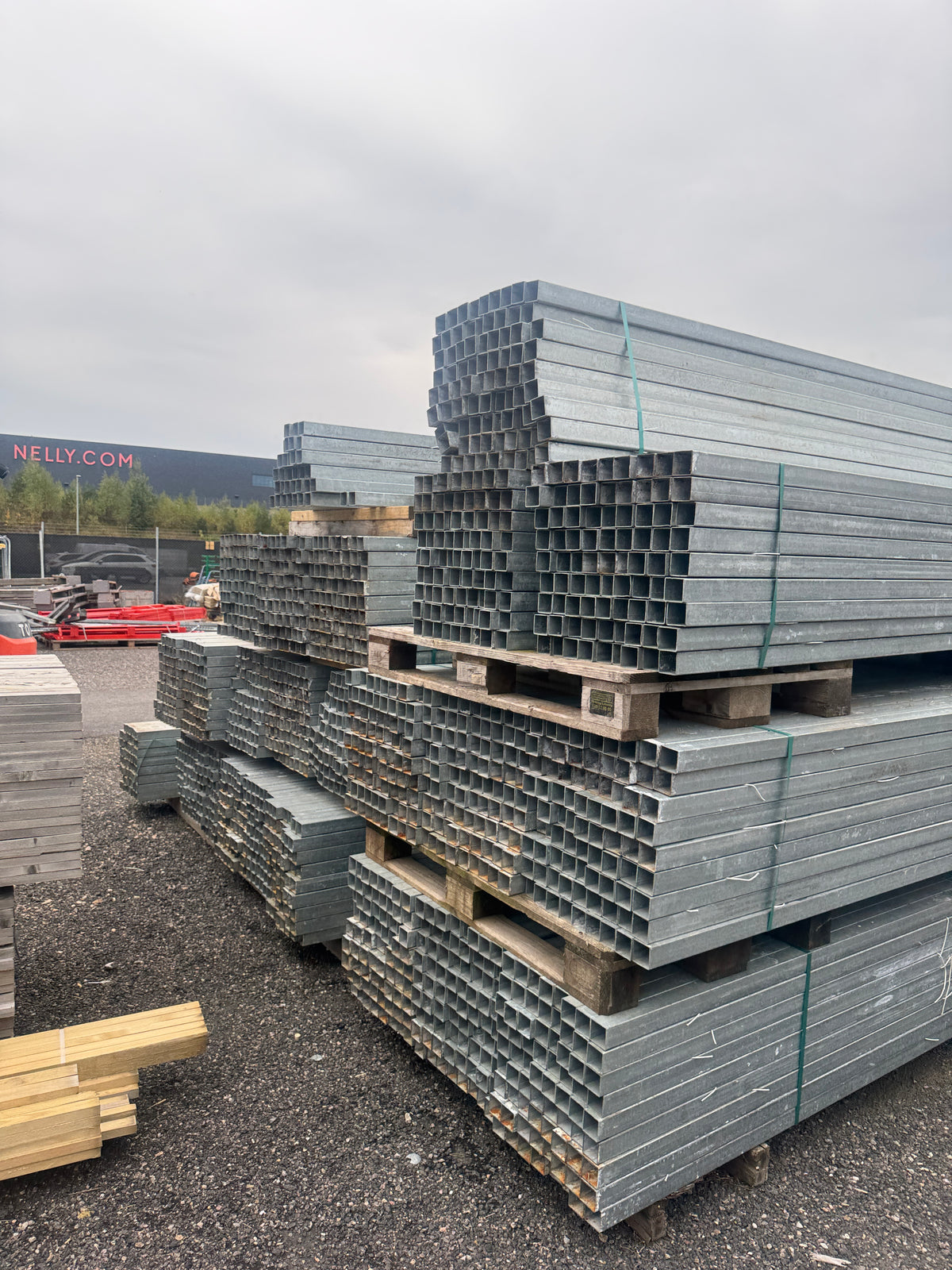 Stängselstolpe – Galvad 50x50mm 2.76m