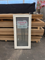 Fönster 68x138 cm Alu/Komposit Frostad Vit - Spirec