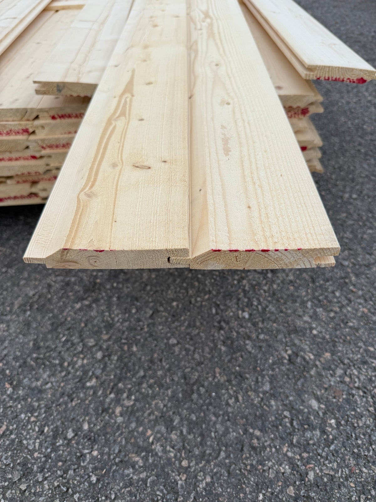 Paket Enkelfasspont 22x120mm, 82st 3,60m- Obehandlad