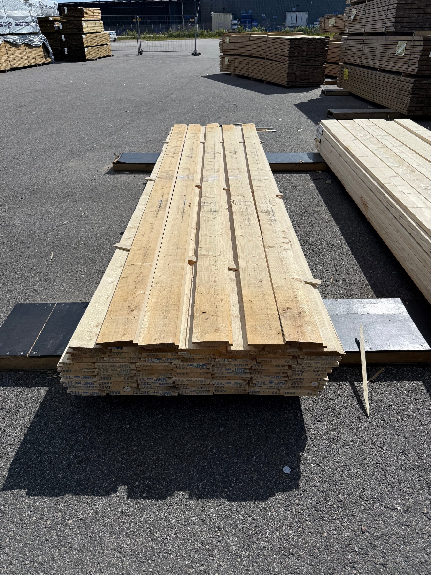 Paket Ytterpanel Enkelfas Fals 22x145mm 3.90m 75st
