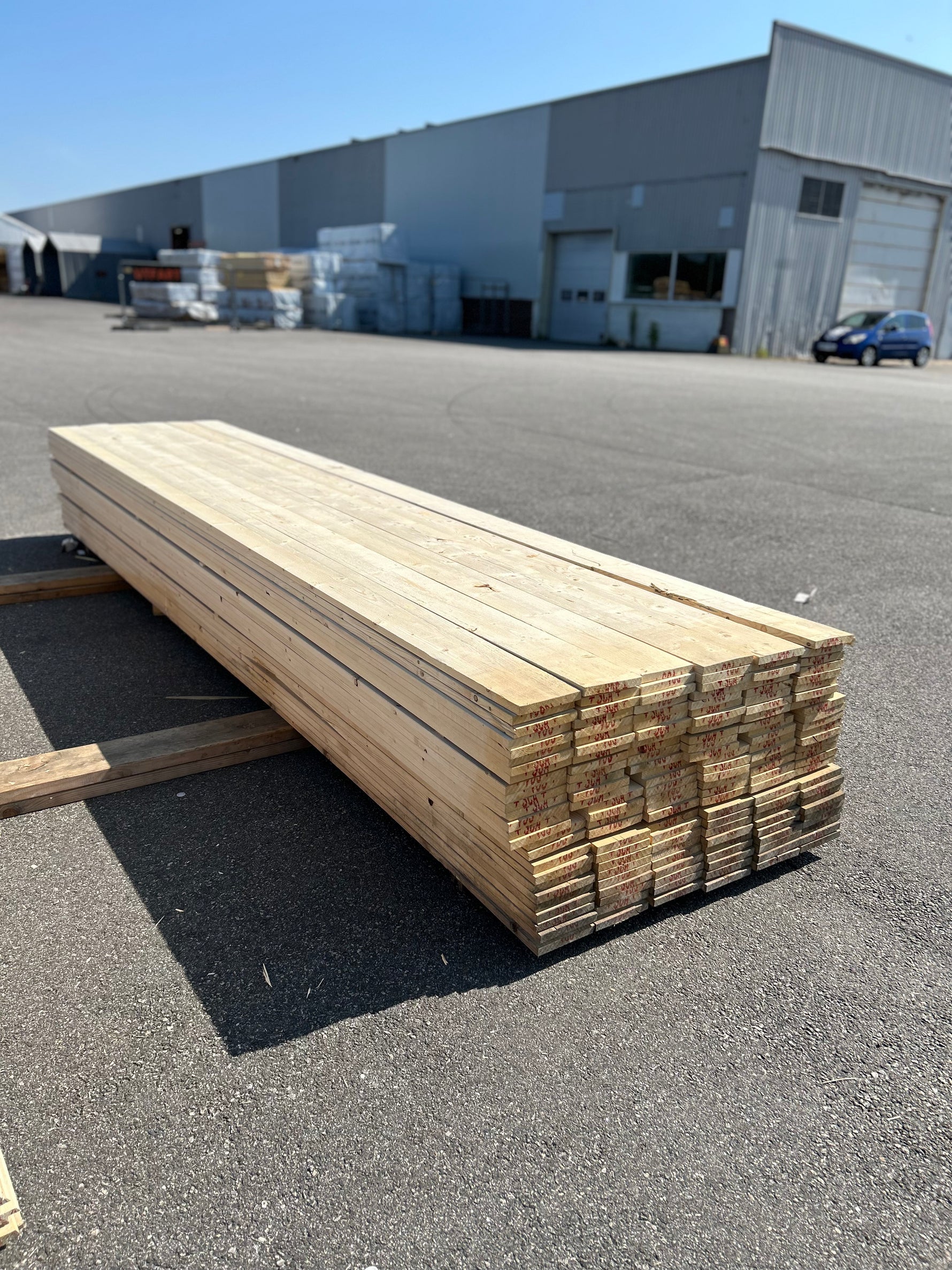 Paket Finsågade Brädor 22x170mm 156st 4.80m Obehandlade