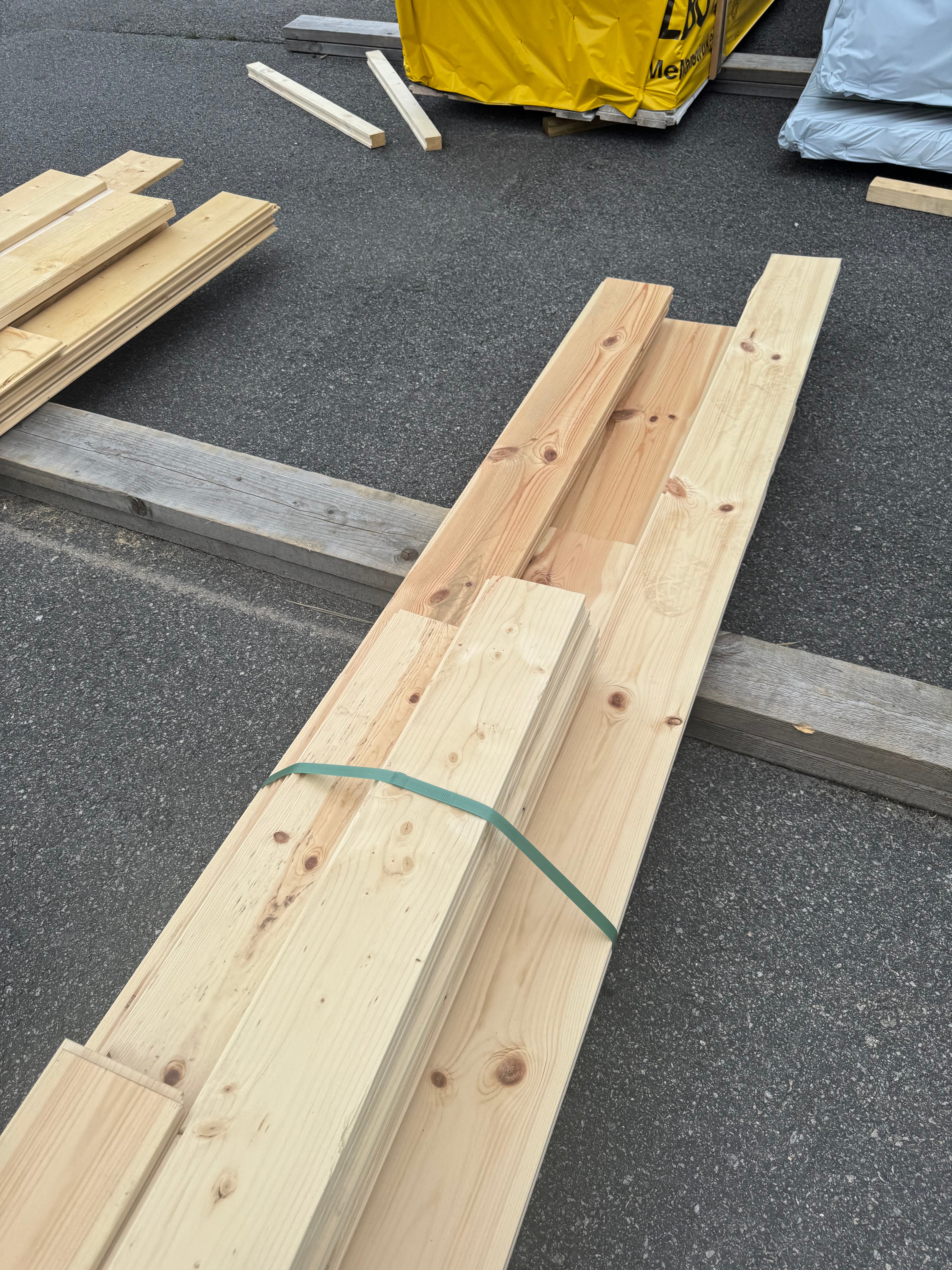 Paket Hyvlat Virke – Blandade Dimensioner