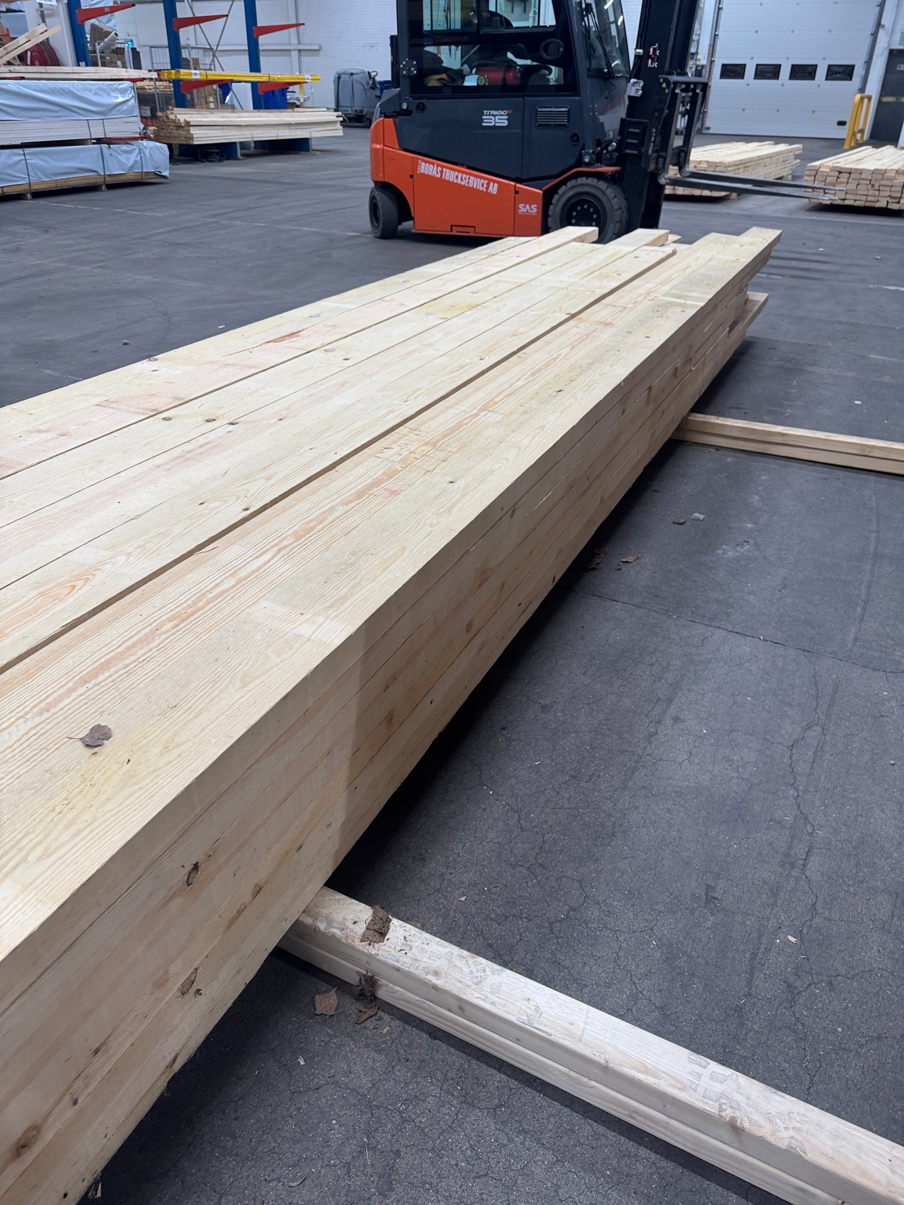 Paket Ohyvlade Reglar 50x150mm (4,20-5,40m) 56st- Furu